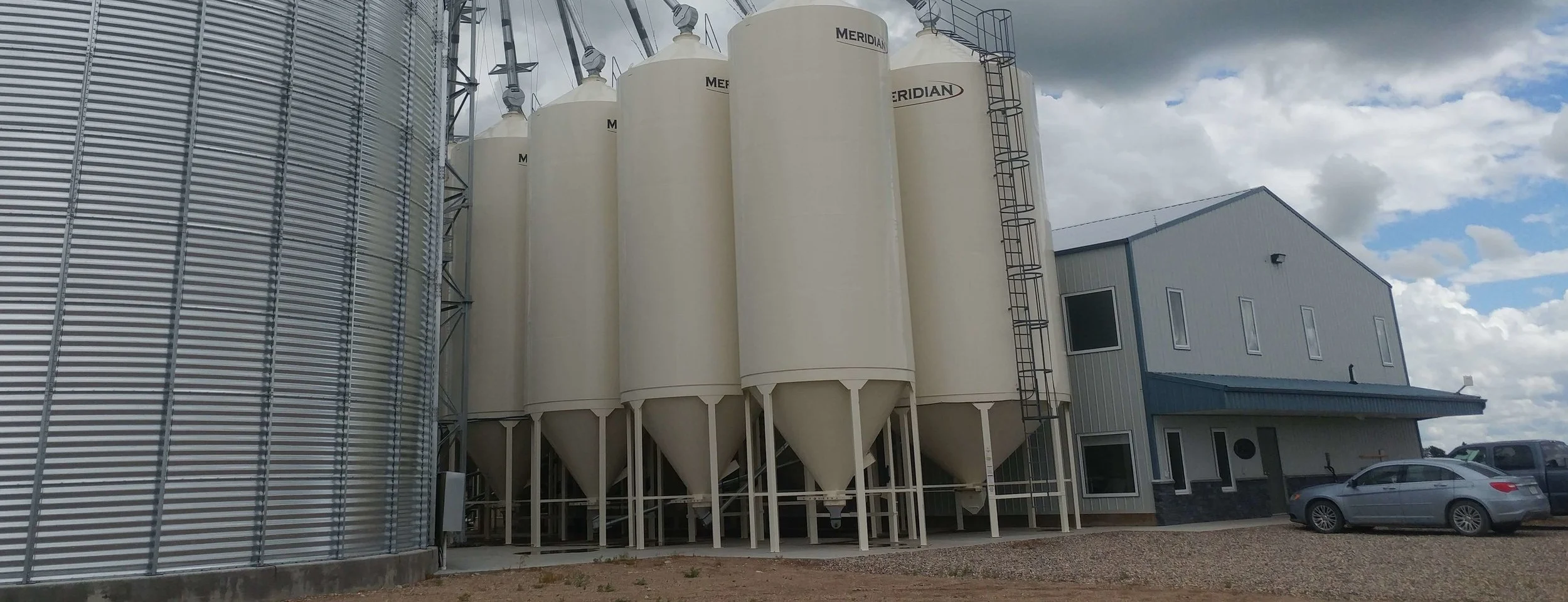 Willow Mills feed mill near Osler, Saskatchewan